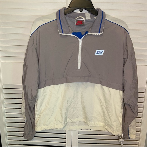 Nike | Jackets u0026 Coats | Nike Vintage Quarterzip Windbreaker Jacket Sz M |  Poshmark